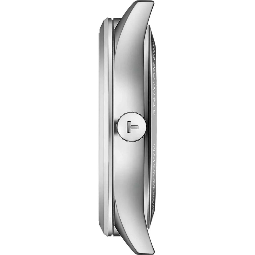 TISSOT T-Classic Classic Dream Powermatic 80 Ρολόι Ασημί Ανοξείδωτο Ατσάλι μπρασελέ T1584071105100