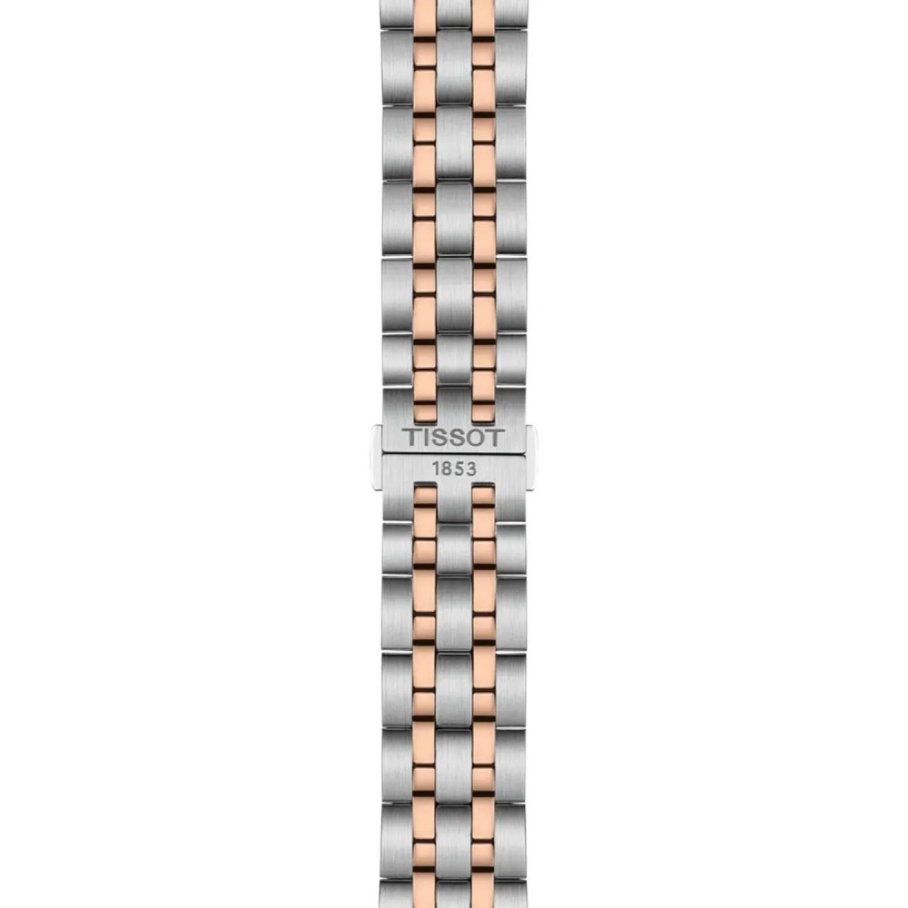 TISSOT T-Classic Classic Dream Powermatic 80 Ρολόι Δίχρωμο Ανοξείδωτο Ατσάλι μπρασελέ T1584072203101