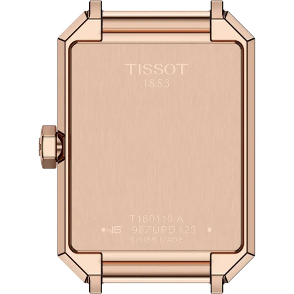 TISSOT SRV Diamonds Γυνακείο Ρολόι Ροζ Επιχρυσωμένο Ανοξείδωτο Ατσάλι μπρασελέ T1601103304600 TISSOT SRV Diamonds Γυνακείο Ρολόι Ροζ Επιχρυσωμένο Ανοξείδωτο Ατσάλι μπρασελέ T1601103304600