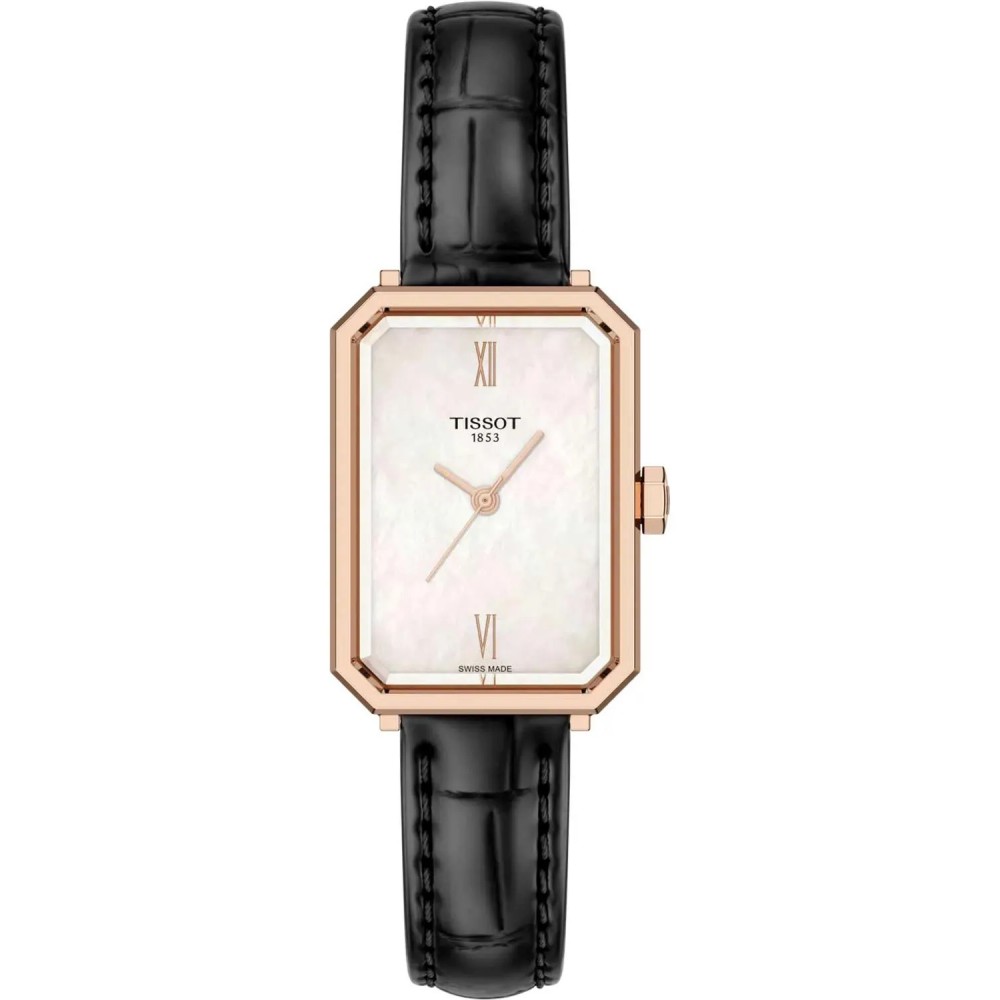 TISSOT SRV Ρολόι Γυναικείο Μαύρο Δερμάτινο λουράκι T1601103611300 TISSOT SRV Ρολόι Γυναικείο Μαύρο Δερμάτινο λουράκι T1601103611300