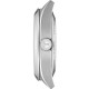 TISSOT T-Classic Gentleman 38mm Powermatic 80 Ρολόι Ανδρικό Ασημί Ανοξείδωτο Ατσάλι μπρασελέ T1658071104100