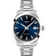 TISSOT T-Classic Gentleman 38mm Powermatic 80 Ρολόι Ανδρικό Ασημί Ανοξείδωτο Ατσάλι μπρασελέ T1658071104100