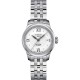 TISSOT T-Classic Le Locle Diamonds Automatic Ρολόι Γυναικείο Ασημί Ανοξείδωτο Ατσάλι μπρασελέ T41118316