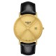 TISSOT Goldrun Gold 18Κ 38mm Ρολόι Ανδρικό Μαύρο Δερμάτινο λουράκι T9224101602100 TISSOT Goldrun Gold 18Κ 38mm Ρολόι Ανδρικό Μαύρο Δερμάτινο λουράκι T9224101602100
