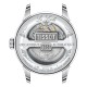 TISSOT T-Classic Le Locle Cosc Αυτόματο Rose Gold Bezel 18k Ρολόι Ανδρικό Ασημί Ανοξείδωτο Ατσάλι μπρασελέ T9324084103300