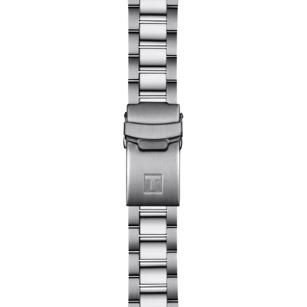 TISSOT T-Sport Seastar 1000 Ρολόι Unisex Ασημί Ανοξείδωτο Ατσάλι μπρασελέ T1204101109100