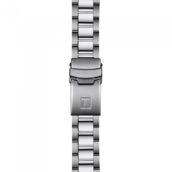 TISSOT T-Sport Seastar 1000 Ρολόι Unisex Ασημί Ανοξείδωτο Ατσάλι μπρασελέ T1204101109100