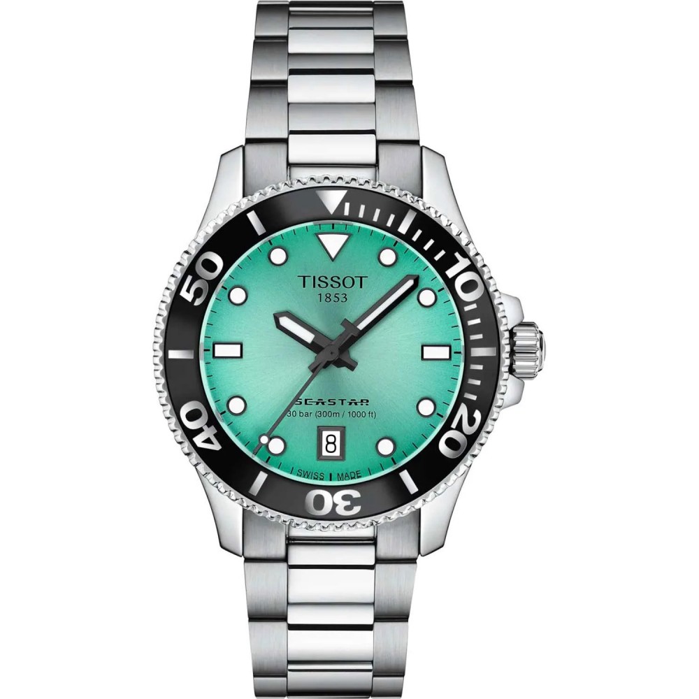 TISSOT T-Sport Seastar 1000 Ρολόι Unisex Ασημί Ανοξείδωτο Ατσάλι μπρασελέ T1202101109100 TISSOT T-Sport Seastar 1000 Ρολόι Unisex Ασημί Ανοξείδωτο Ατσάλι μπρασελέ T1202101109100