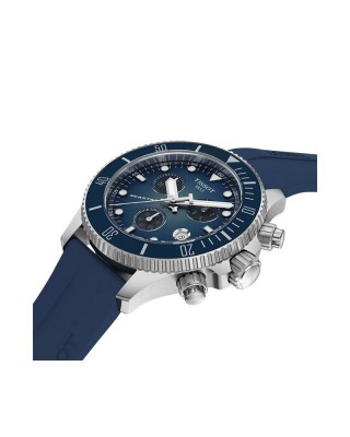 TISSOT T-Sport Seastar 1000 Χρονογράφος Ρολόι Unisex Μπλε Λουράκι Σιλικόνης T1202171704100