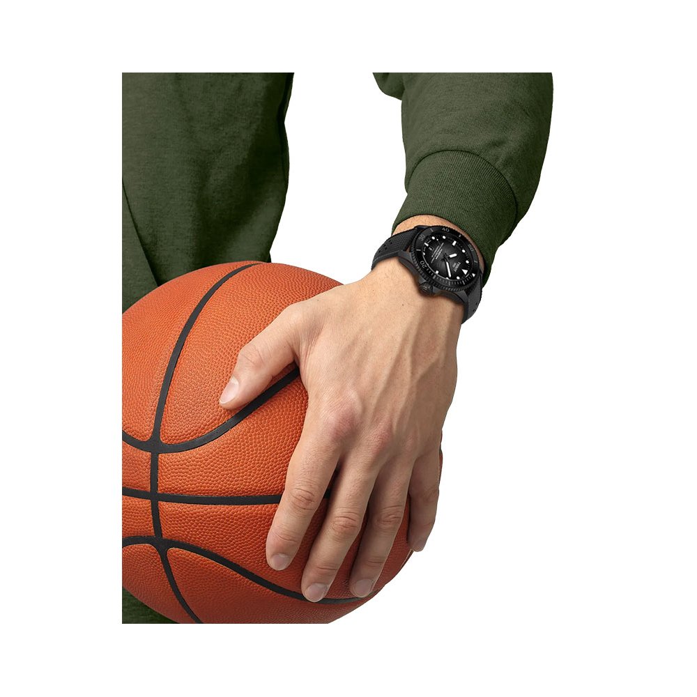 TISSOT Seastar 2000 Professional Powermatic 80 Ρολόι Μαύρο Λουράκι Σιλικόνης T1209073705100 TISSOT Seastar 2000 Professional Powermatic 80 Ρολόι Μαύρο Λουράκι Σιλικόνης T1209073705100