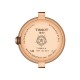 TISSOT T-Lady Bellissima Small Lady Ρολόι Γυναικείο Καφέ Δερμάτινο Λουράκι T1260103601300