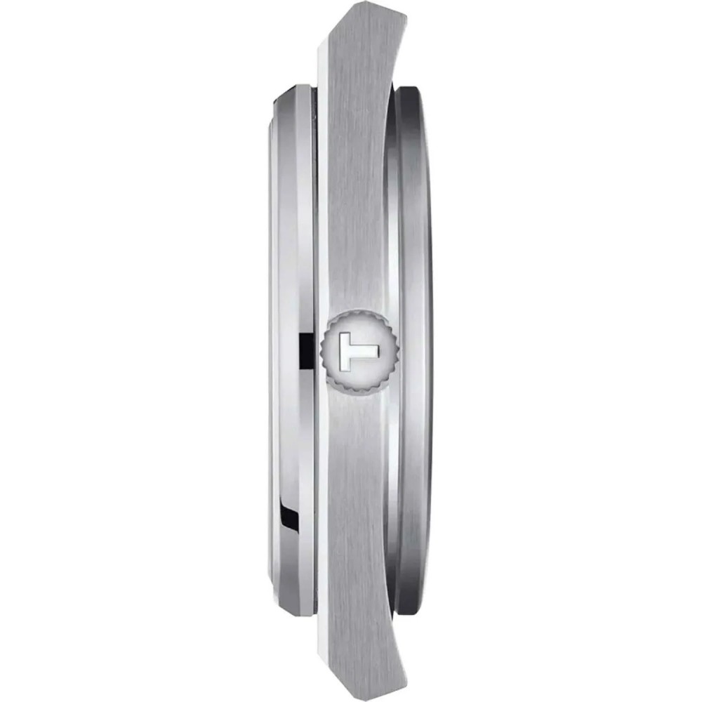 TISSOT T-Classic PRX 40 Ρολόι Ανδρικό Ασημί Ανοξείδωτο Ατσάλι μπρασελέ T1374101140100