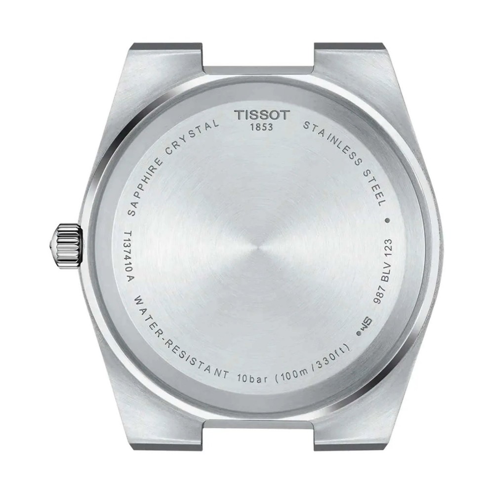 TISSOT T-Classic PRX 40 Ρολόι Ανδρικό Ασημί Ανοξείδωτο Ατσάλι μπρασελέ T1374101140100