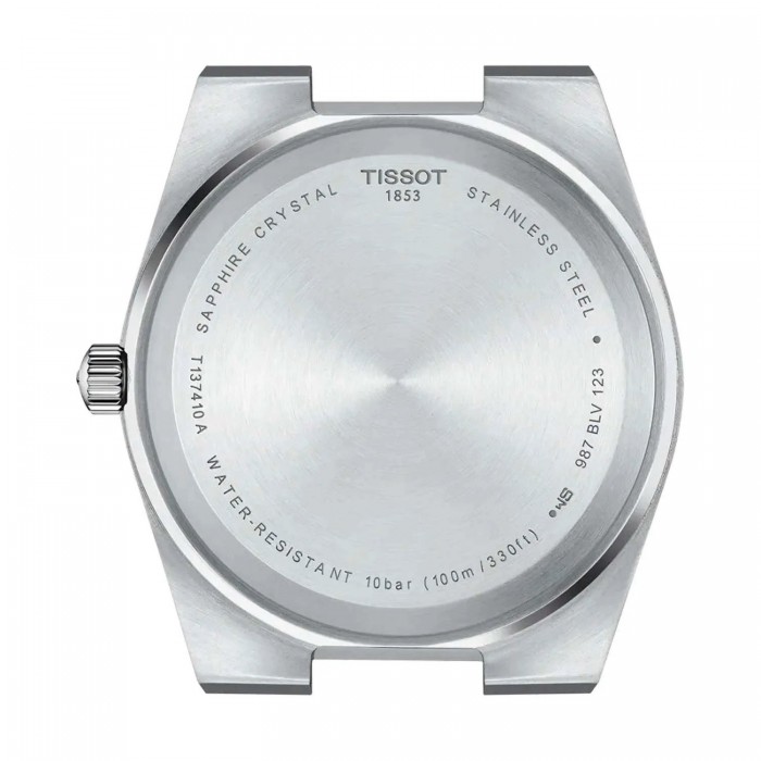 TISSOT T-Classic PRX 40 Ρολόι Ανδρικό Ασημί Ανοξείδωτο Ατσάλι μπρασελέ T1374101140100