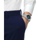 TISSOT T-Classic PRX 42mm Powermatic 80 Χρονογράφος Ρολόι Ασημί Ανοξείδωτο Ατσάλι μπρασελέ T1374271104101