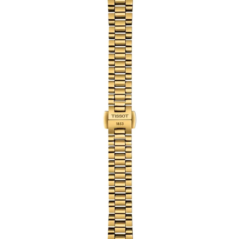 TISSOT T-Lady Desir Ρολόι Γυναικείο Επιχρυσωμένο Ανοξείδωτο Ατσάλι μπρασελέ T1520102211801
