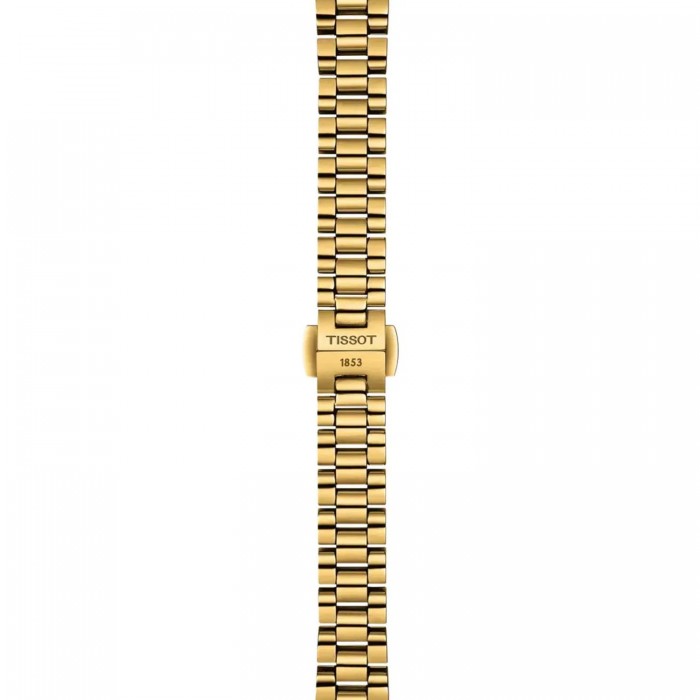 TISSOT T-Lady Desir Ρολόι Γυναικείο Επιχρυσωμένο Ανοξείδωτο Ατσάλι μπρασελέ T1520102211801