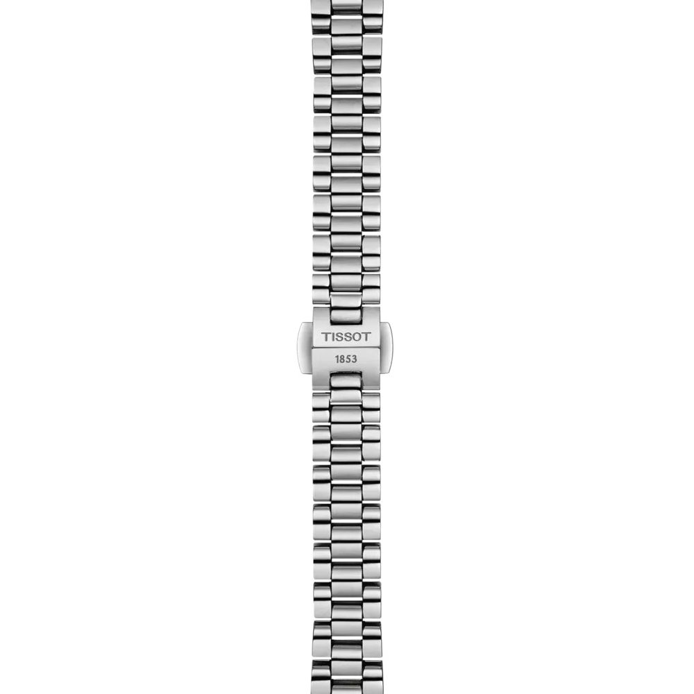 TISSOT T-Lady Desir Automatic Diamonds Ρολόι Γυναικείο Ασημί Ανοξείδωτο Ατσάλι μπρασελέ T1522071111600