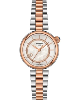 TISSOT T-Lady Desir Automatic Ρολόι Γυναικείο Δίχρωμο Ανοξείδωτο Ατσάλι μπρασελέ T1522072211100