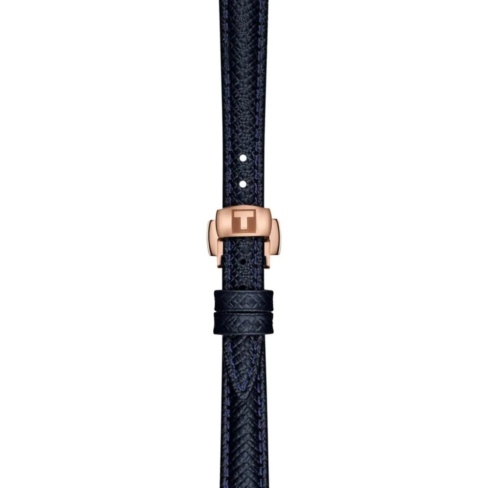 TISSOT T-Lady Desir Automatic Ρολόι Γυναικείο Μπλε Δερμάτινο Λουράκι T1522073613100 TISSOT T-Lady Desir Automatic Ρολόι Γυναικείο Μπλε Δερμάτινο Λουράκι T1522073613100