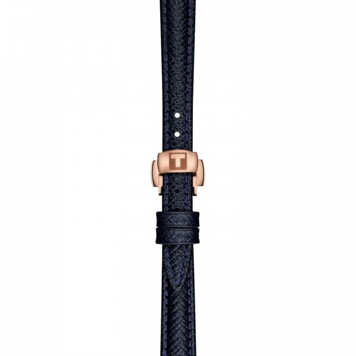 TISSOT T-Lady Desir Automatic Ρολόι Γυναικείο Μπλε Δερμάτινο Λουράκι T1522073613100