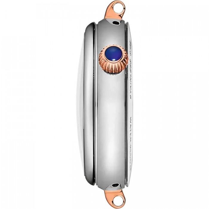 TISSOT T-Lady Desir Moonphase Diamonds Ρολόι Γυναικείο Δίχρωμο Ανοξείδωτο Ατσάλι μπρασελέ T1522232203600