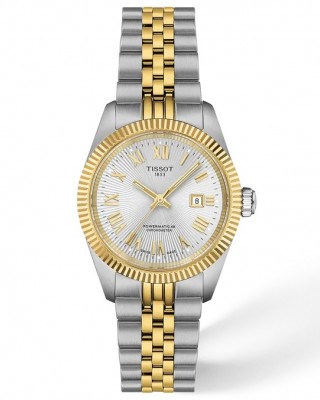 TISSOT Ballade Ballade 30mm Αυτόματο Ρολόι Γυναικείο Δίχρωμο Ανοξείδωτο Ατσάλι μπρασελέ T1562082203301