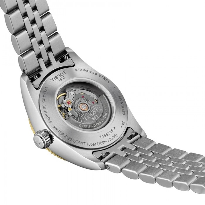 TISSOT Ballade Ballade 30mm Αυτόματο Ρολόι Γυναικείο Δίχρωμο Ανοξείδωτο Ατσάλι μπρασελέ T1562082203301