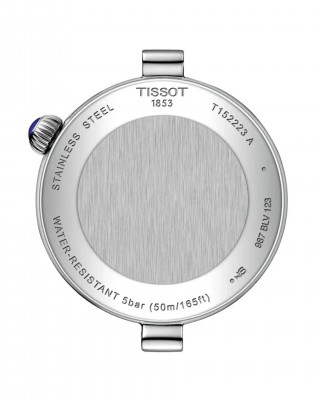 TISSOT T-Lady Desir Moonphase Diamonds Ρολόι Γυναικείο Ανοξείδωτο Ατσάλι μπρασελέ T1522231154600