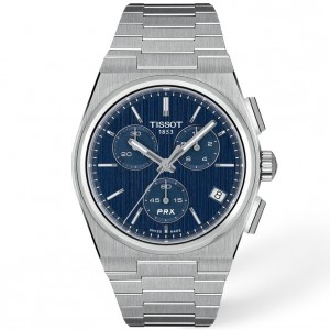 TISSOT PRX 41mm Chronograph Ρολόι Ανδρικό Χρονογράφος T1374171104100