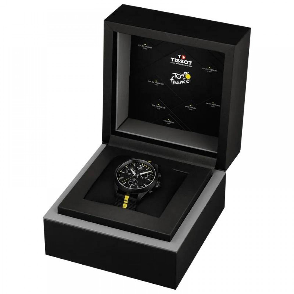 TISSOT PR 100 Tour de France 2026 Ρολόι Ανδρικό με δύο λουράκια T1504173705700