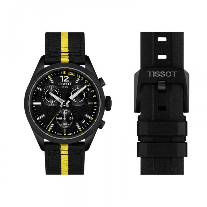 TISSOT PR 100 Tour de France 2026 Ρολόι Ανδρικό με δύο λουράκια T1504173705700