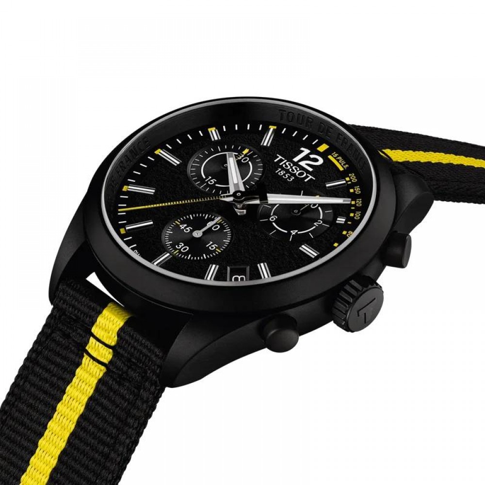 TISSOT PR 100 Tour de France 2026 Ρολόι Ανδρικό με δύο λουράκια T1504173705700 TISSOT PR 100 Tour de France 2026 Ρολόι Ανδρικό με δύο λουράκια T1504173705700