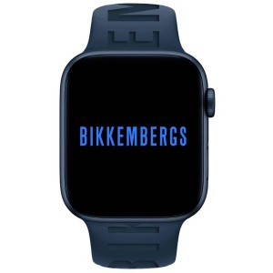 BIKKEMBERGS Medium Smartwatch Μπλε Λουράκι Σιλικόνης BK07