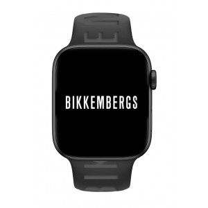 BIKKEMBERGS Small Smartwatch Μαύρο Λουράκι Σιλικόνης BK03