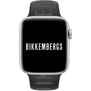 BIKKEMBERGS Medium Smartwatch Μαύρο Λουράκι Σιλικόνης BK08