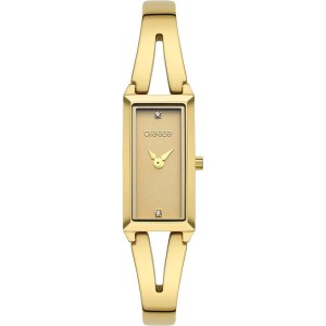 BREEZE Libera Swarovski Watch Gold Stainless Steel Bracelet 212601.4
