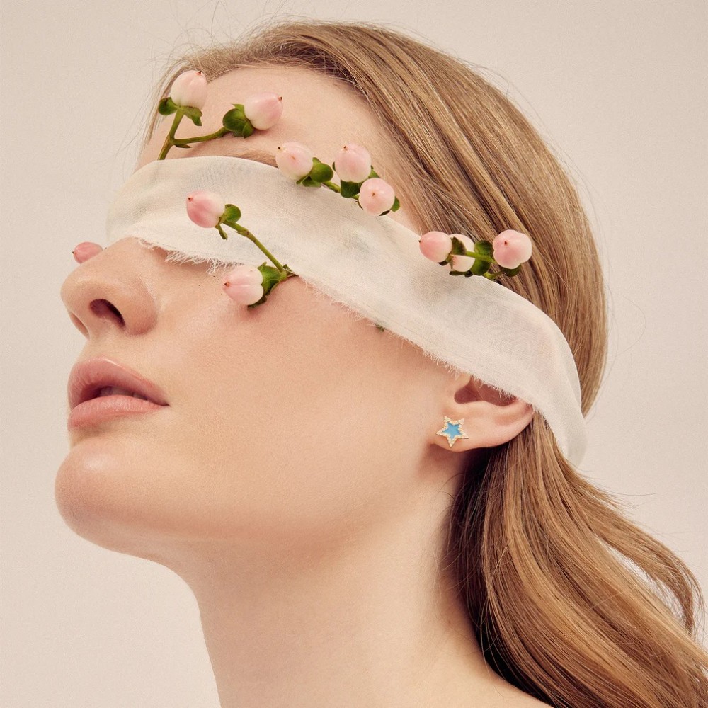 BREEZE Σκουλαρίκια Αστέρια 925 Ασήμι 211007.1