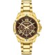 BREEZE Spectacolo Swarovski Chronograph Επιχρυσωμένό Ανοξέιδωτο Ατσάλι μπρασελέ 212441.8