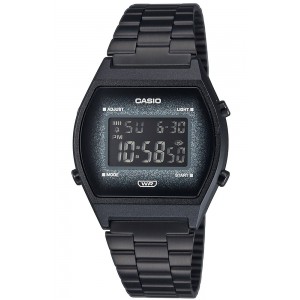 CASIO collection Unisex watch-chrono Black stainless steel bracelet B-640WBG-1BEF