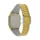 CASIO Vintage Ρολόι Unisex επιχρυσωμένο ανοξείδωτο ατσάλι μπρασελέ AQ-230GA-9DM