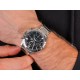 CASIO Edifice Ανδρικός Χρονογράφος Ασημί Ανοξείδωτο Ατσάλι Μπρασελέ  EFR-571D-1AVUEF 