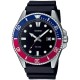CASIO collection Ρολόι Ανδρικό Μαύρο λουράκι ρητίνης MDV-107-1A3VEF CASIO collection Ρολόι Ανδρικό Μαύρο λουράκι ρητίνης MDV-107-1A3VEF