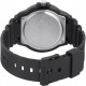 CASIO Collection Ρολόι Ανδρικό Μαύρο  Λουράκι Ρητίνης MRW-200H-1BVEG