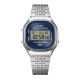 CASIO Vintage Ρολόι Ασημί Ανοξείδωτο ατσάλι A-140WE-2AEF