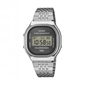 CASIO Vintage Ρολόι Ασημί Ανοξείδωτο ατσάλι A-140WE-8AEF