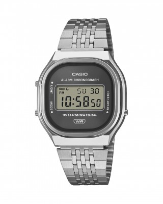 CASIO Vintage Ρολόι Ασημί Ανοξείδωτο ατσάλι A-140WE-8AEF