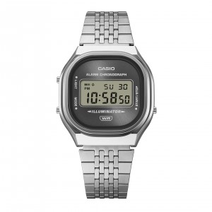 CASIO Vintage Ρολόι Ασημί Ανοξείδωτο ατσάλι A-140WE-8AEF CASIO Vintage Ρολόι Ασημί Ανοξείδωτο ατσάλι A-140WE-8AEF