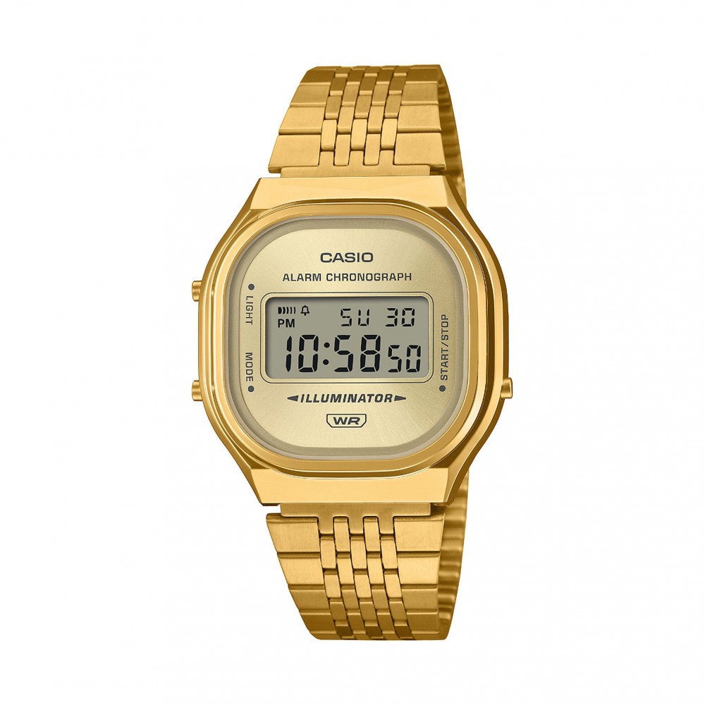 CASIO Vintage Ρολόι Επιχρυσωμένο Ανοξείδωτο ατσάλι A-140WEG-9AEF CASIO Vintage Ρολόι Επιχρυσωμένο Ανοξείδωτο ατσάλι A-140WEG-9AEF