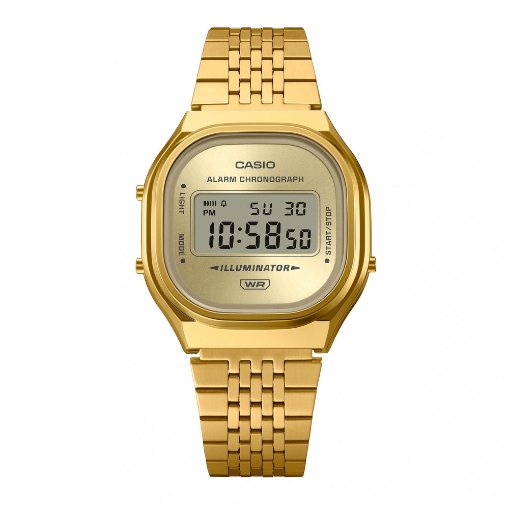 CASIO Vintage Ρολόι Επιχρυσωμένο Ανοξείδωτο ατσάλι A-140WEG-9AEF CASIO Vintage Ρολόι Επιχρυσωμένο Ανοξείδωτο ατσάλι A-140WEG-9AEF